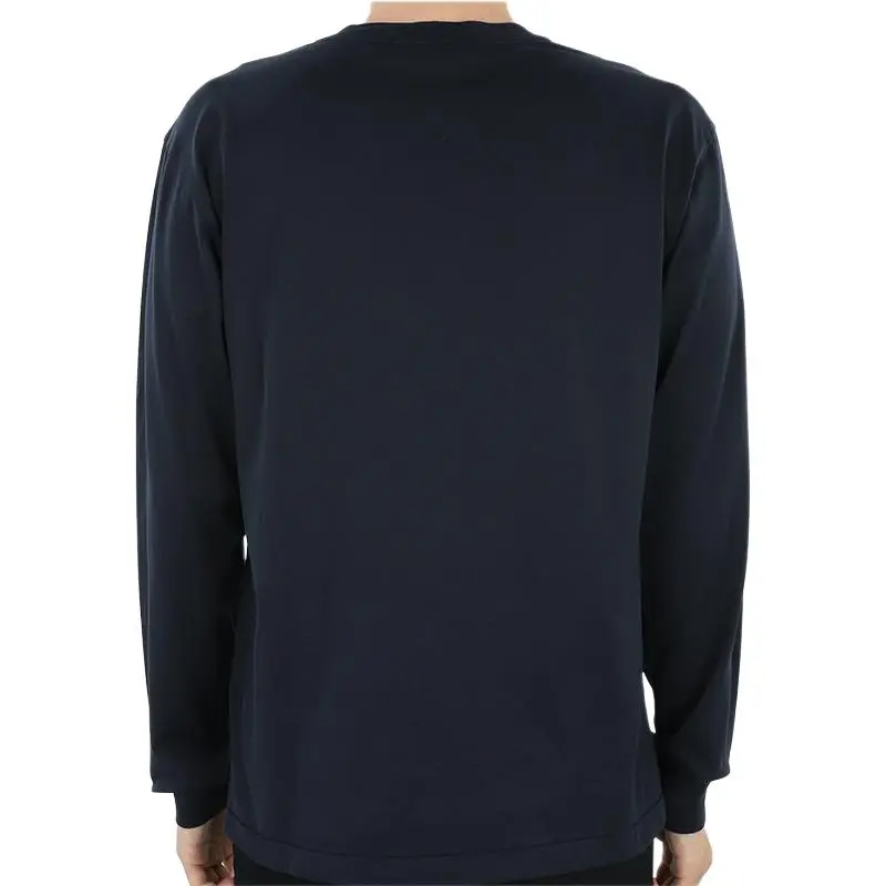 STONE ISLAND Logo Patch Long Sleeved T Shirt-4