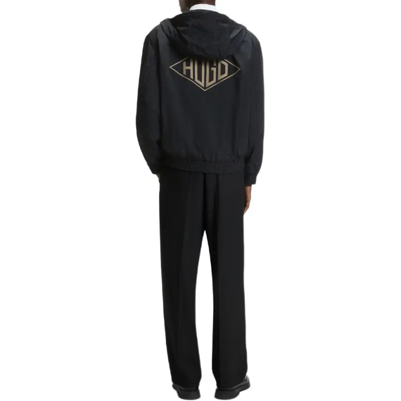 HUGO BOSS Logo Hooded Jacket-3