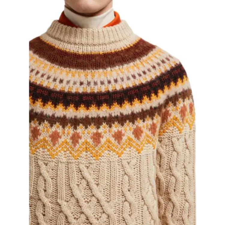 Moncler Cable Knit Crewneck Jumper-4