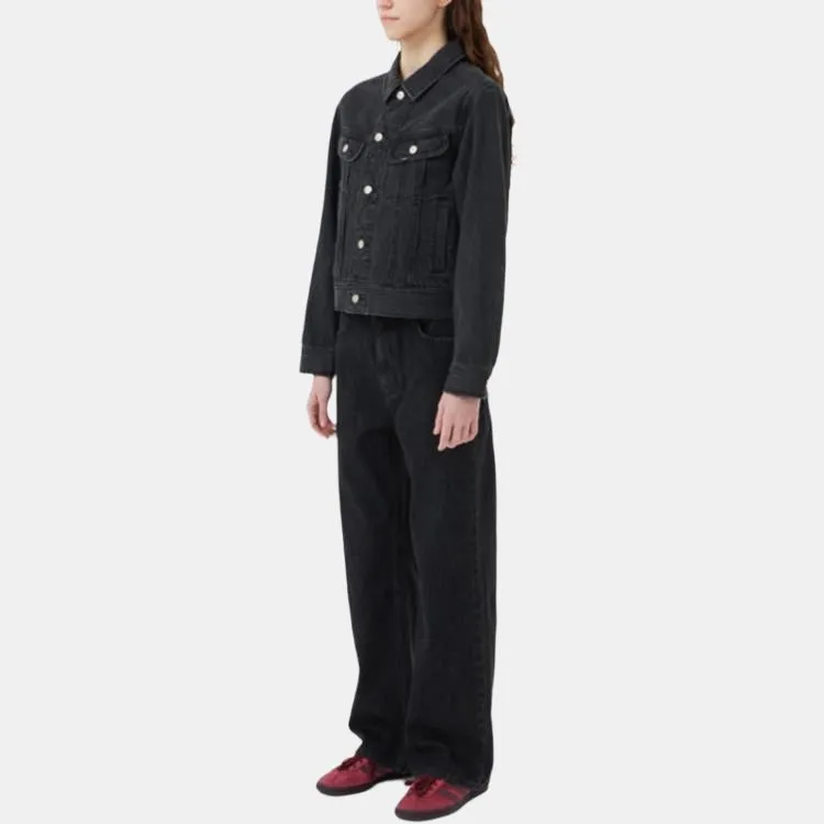 Lee Denim Jacket Women's Washed Black-5