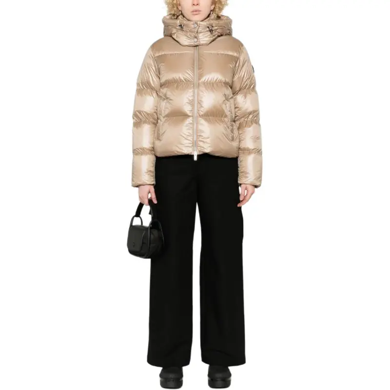 Moose Knuckles Logo Patch Zip-Up Puffer Jacket-2