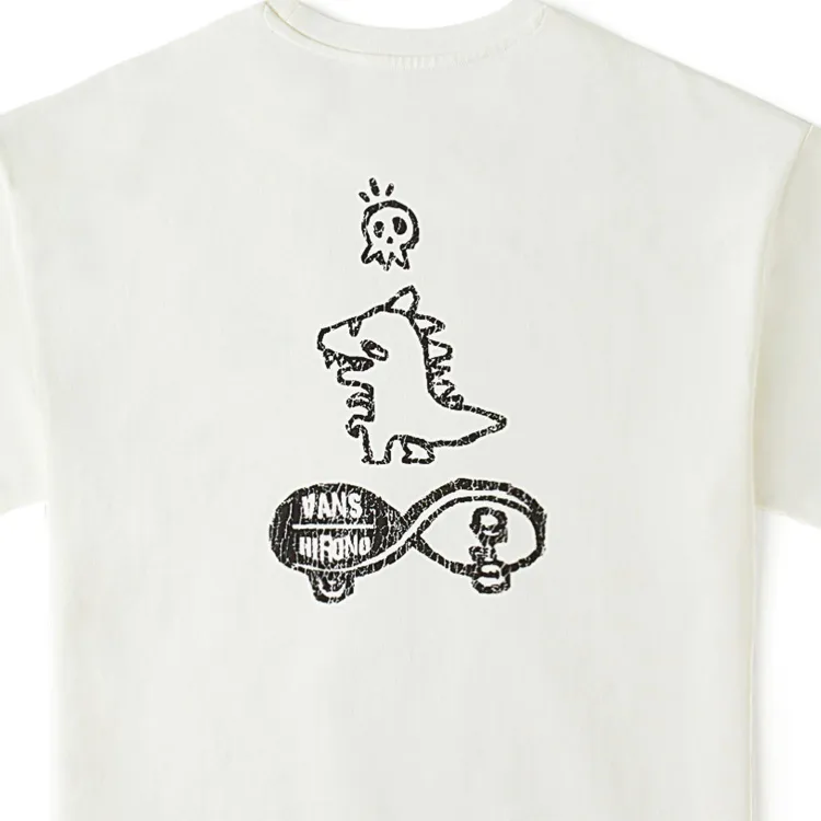 Vans VANS × HIRONO Collaboration T Shirt Unisex Ecru XL - POIZON Vans VANS × HIRONO Collaboration T Shirt Unisex Ecru XL - POIZON