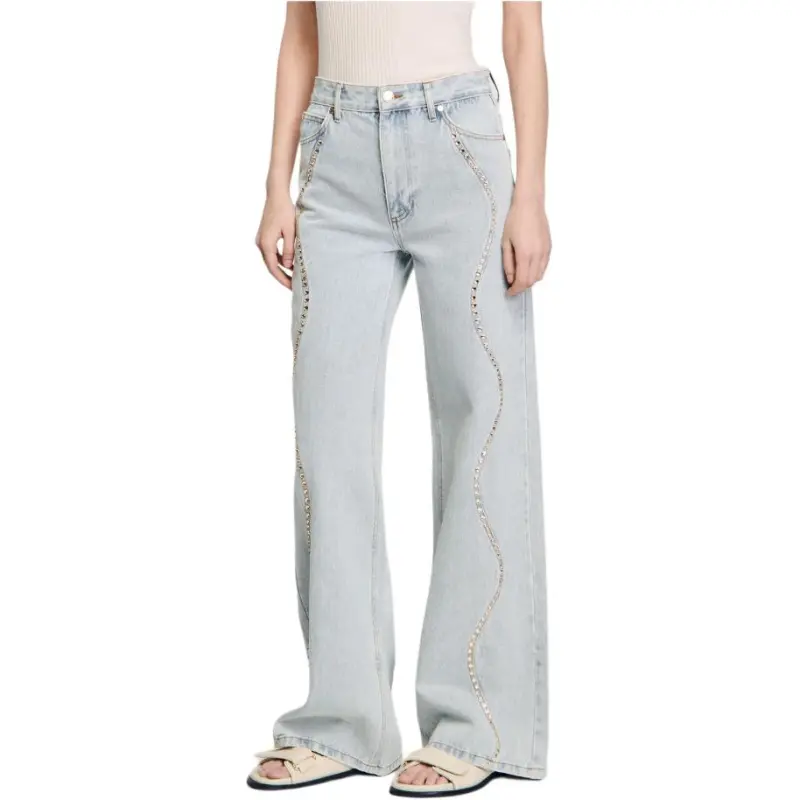 Sandro Sequin embellished Jeans-4