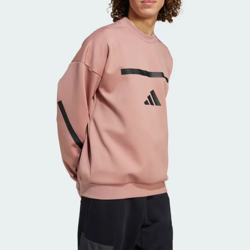 Adidas SS25 Sweatshirt Women's Light Brown-3