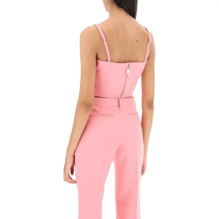 VERSACE Medusa Bustier Crop Top-3