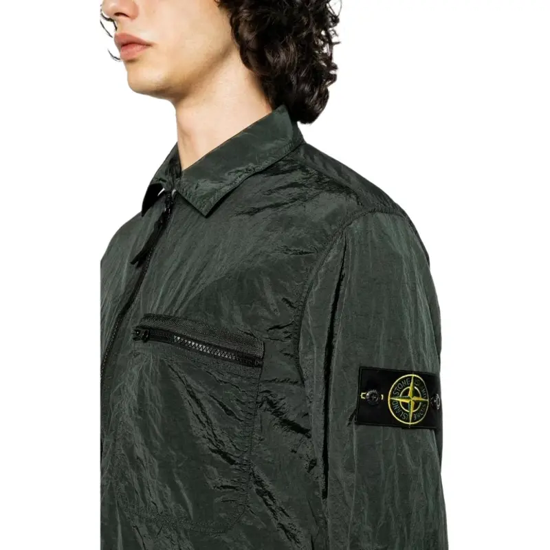 STONE ISLAND Jackets Men Moss Green-3