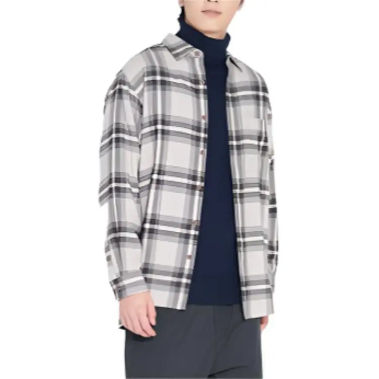 Jw Anderson X UNIQLO JWANDERSON Co brand Shirts Unisex 02 Light Gray-1