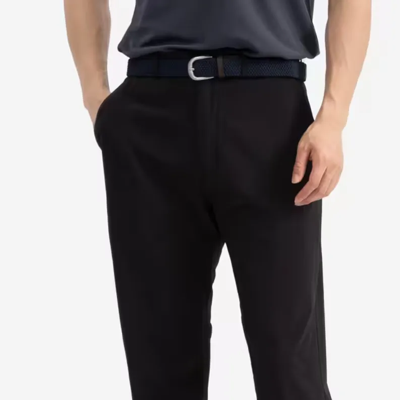 DECATHLON 500 Series Casual Pants Men's Smoky Black-4