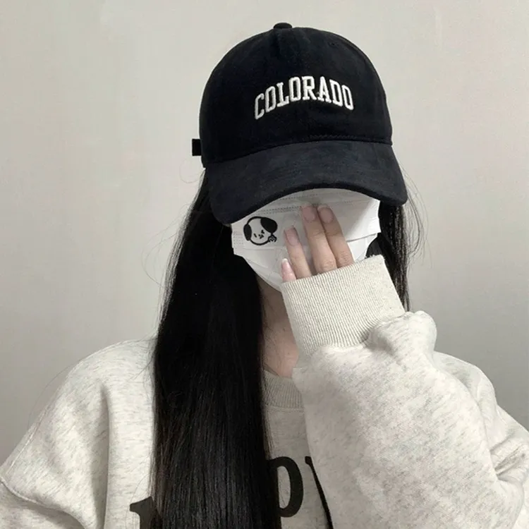 Ai Jiawei Cotton Baseball Caps Unisex Multicolor-5