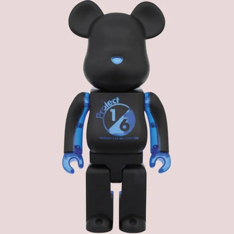 BE@RBRICK Project 1/6 Blue/ Black-2