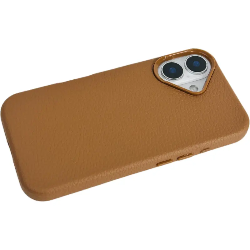 Wei Xin Leather Material Solid Color Litchi Grain Phone Cases Compatible With IPhone 16/15 Pro Max/Apple 13/14 Pro/Max-31