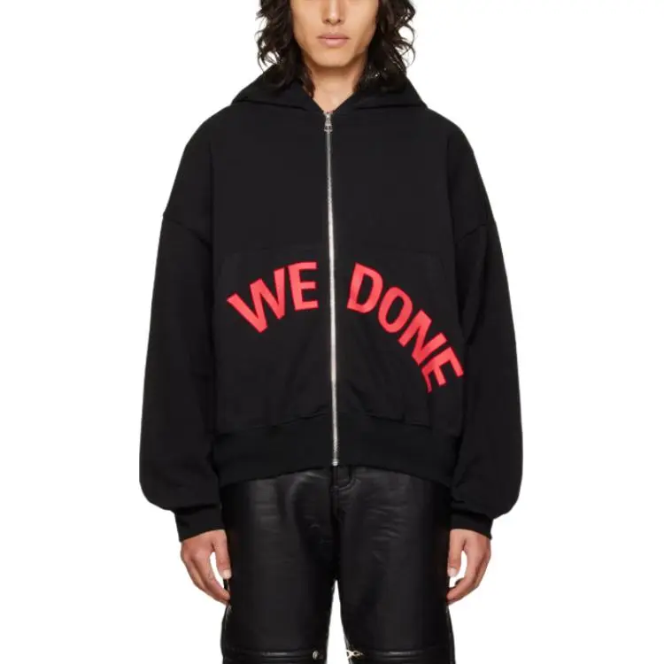 WE11DONE Sweatshirt Unisex Black-1