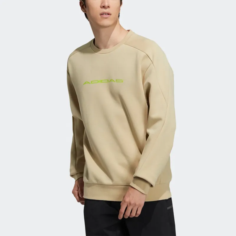 Adidas Sweatshirts Men Khaki-2