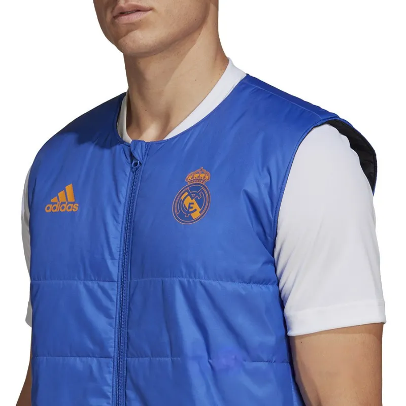 Adidas Real Madrid Vest Men's Blue-4