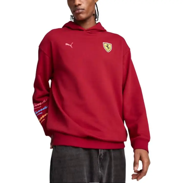 PUMA Sudadera Estampada Con Capucha Para Hombre Scuderia Ferrari Miami Limited Edition-2