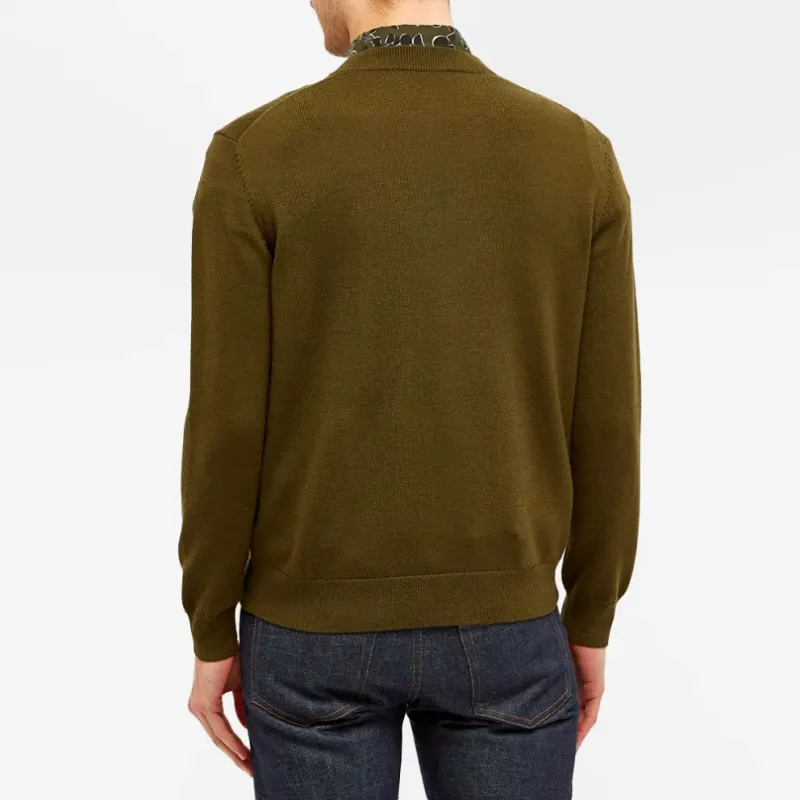 KENZO FW20 Knitwear Men's Army Green-3
