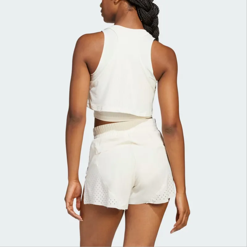 Adidas AirchillClimacool Sport Vests Women's Chalk White-2