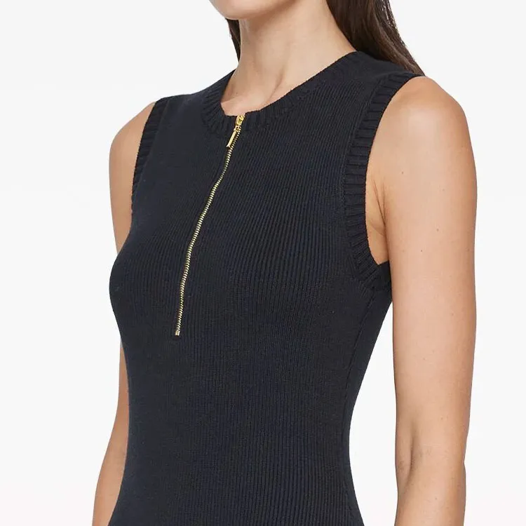Anna Quan Jennie Ribbed-knit Midi Dress-4