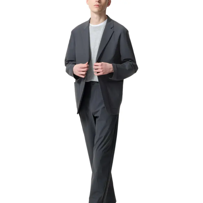 UNIQLO Business Suit Men's Dark Gray-2
