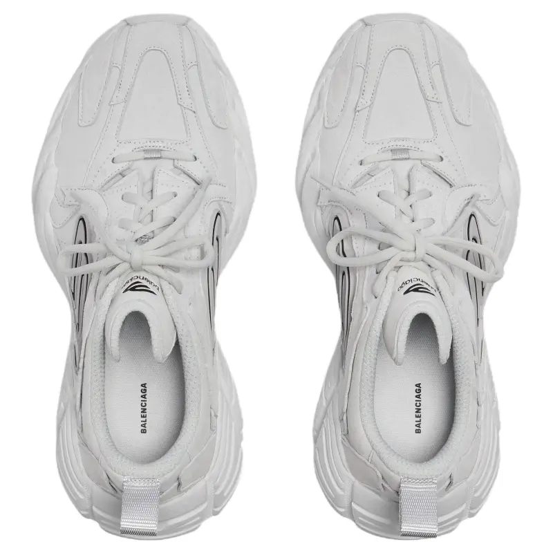 Balenciaga Monday Low Top Chunky Sneakers Men's Gray-5
