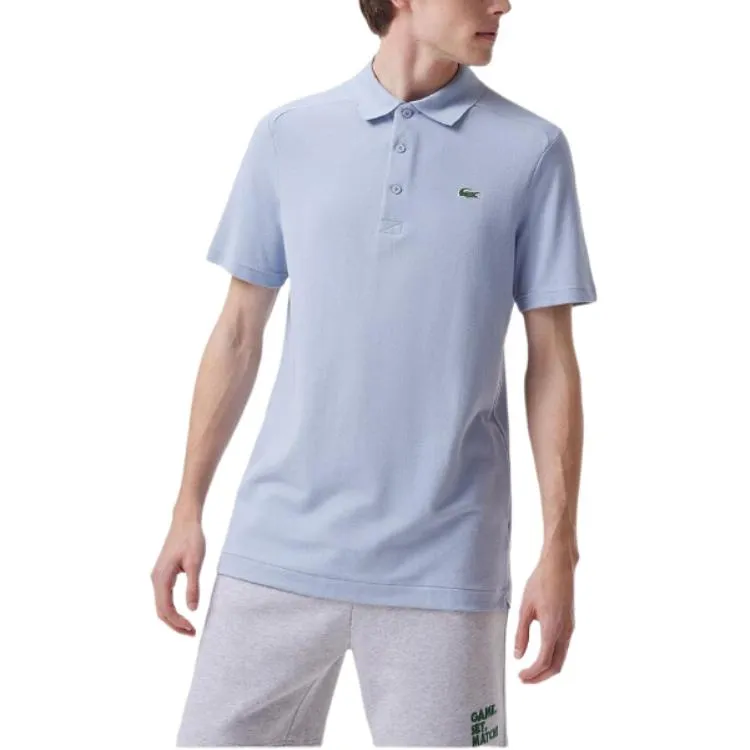 LACOSTE Polo Shirt Men's Light Blue-3