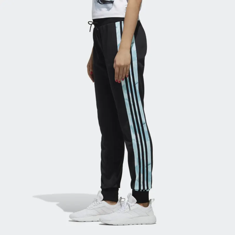 Adidas W FV TRACKPANT Knitted Sports Pants Women's Black-3