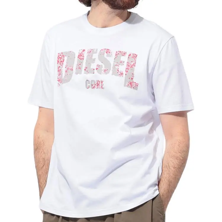 DIESEL T Adjust R25 Crewneck T Shirt-3