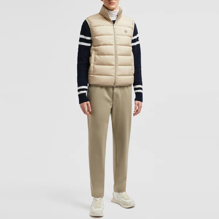 Moncler Contrin Zip Up Down Gilet-1