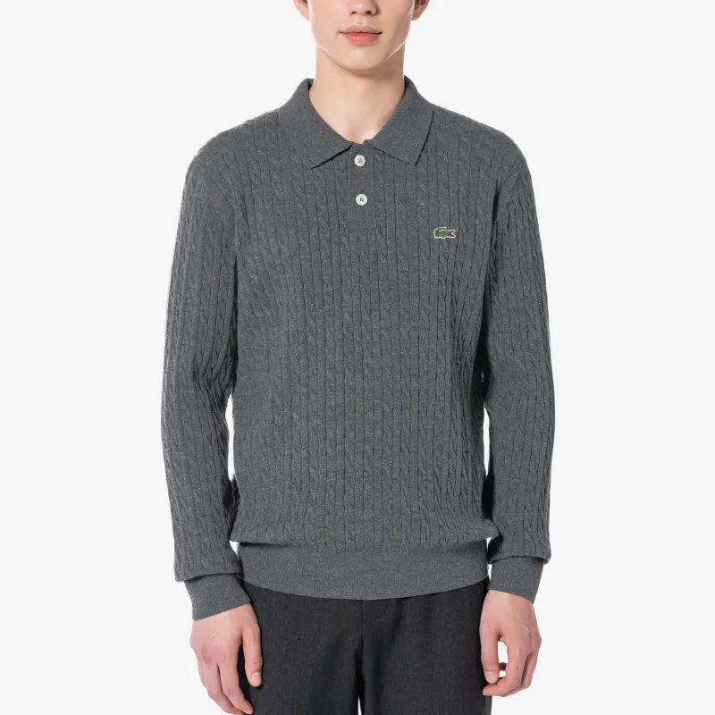 LACOSTE Sweaters Men Gray-2