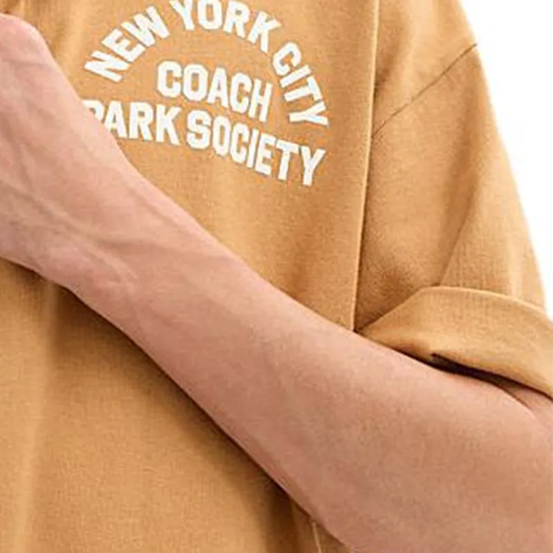 COACH SS24 Polo Shirt Men's Light Brown-8