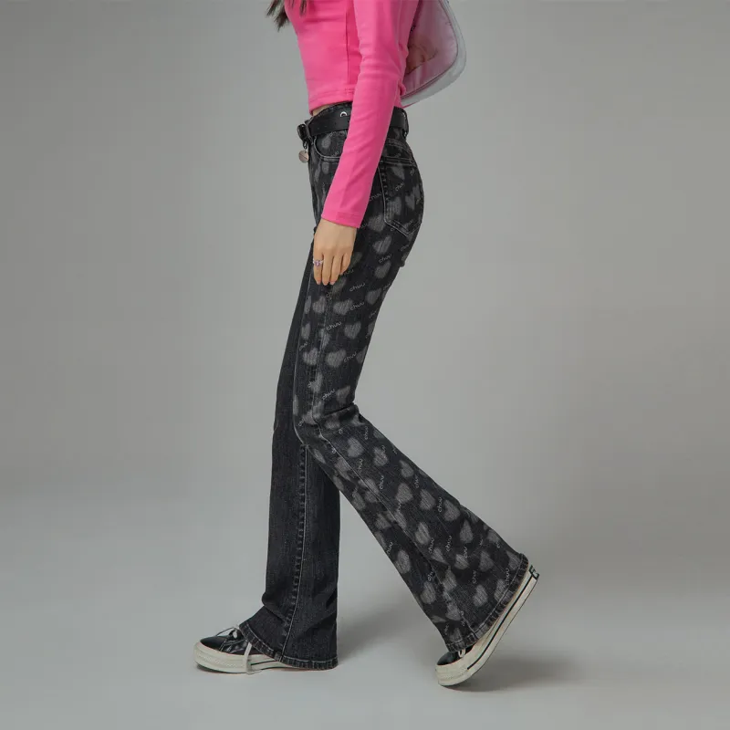 CHUU Jeans Women's Black-3