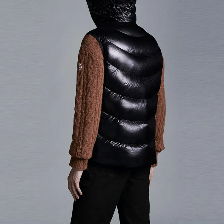 Moncler Vests Men Midnight Blue-2