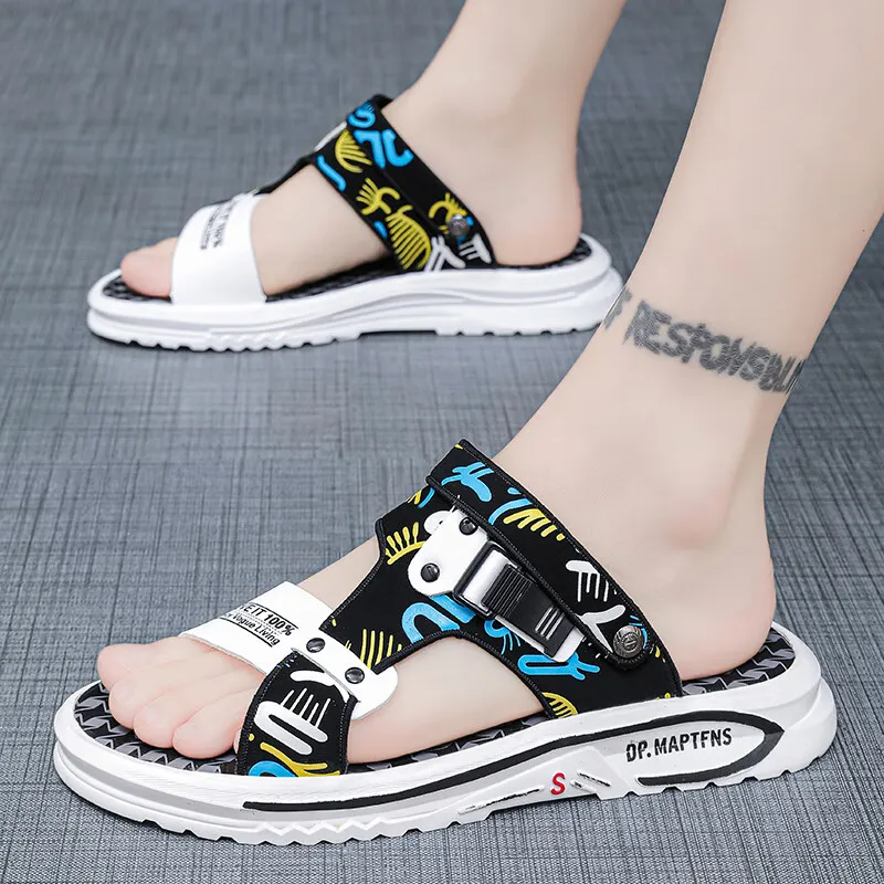 Bull charm Beach Sandals Men-3