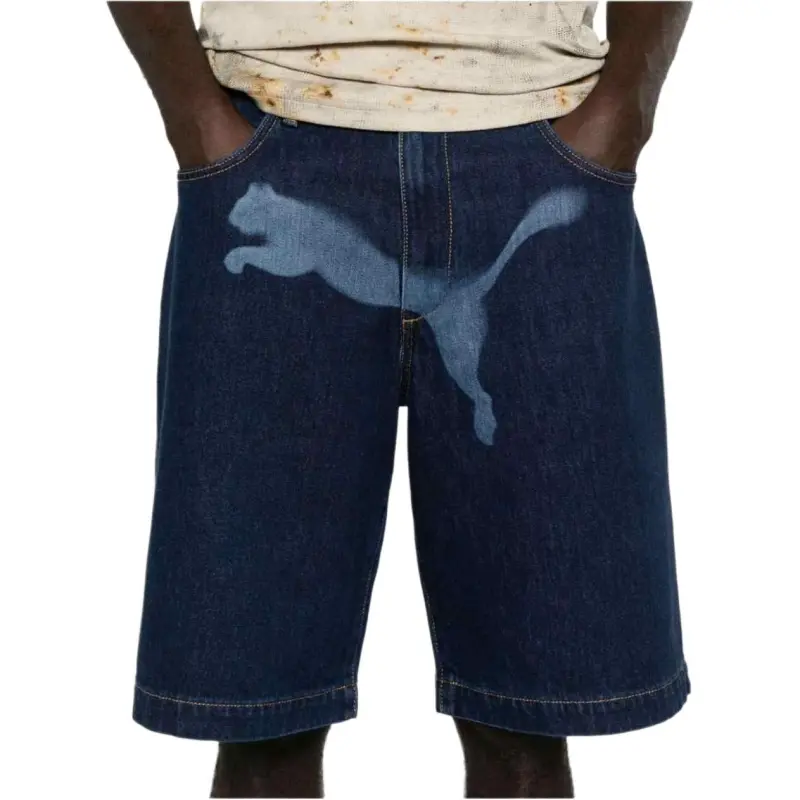 PUMA A$AP Rocky X PUMA Denim Shorts Men-2