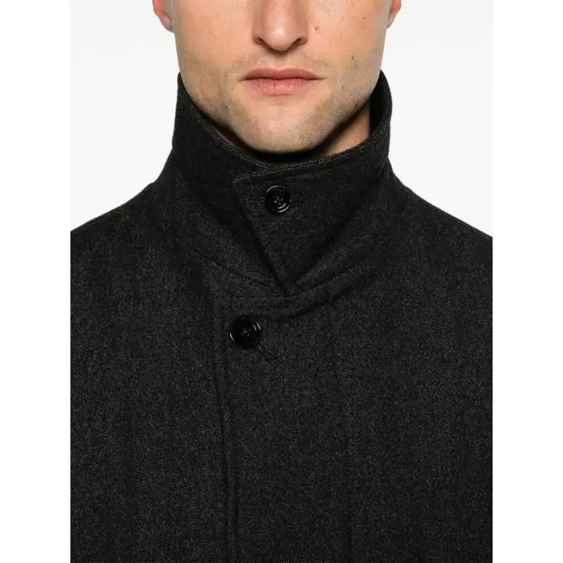 LEMAIRE Mélange-effect Coat-6