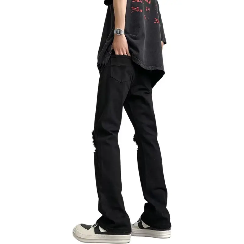SOCKKEY Jeans Unisex Black-1