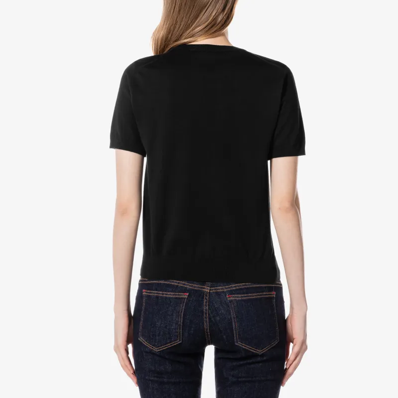 LACOSTE T Shirts Women's Black-2