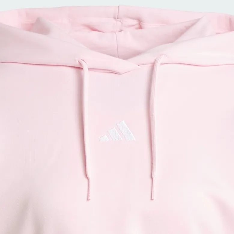 Adidas Free Shipping With AdiClub Essentials 3 Stripes French Terry Crop Hoodie-3