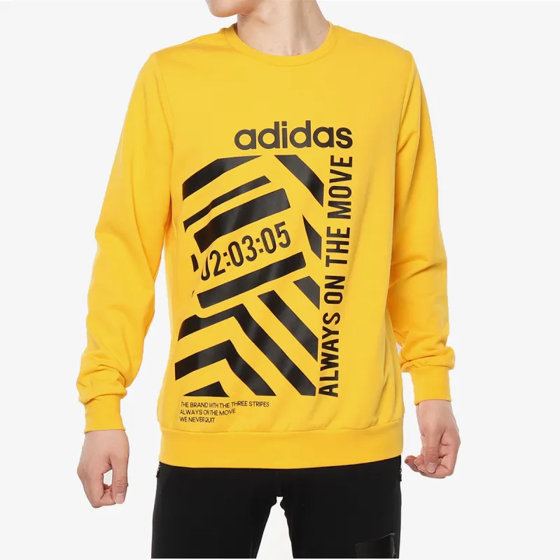 Adidas Sweatshirts Men Yellow-1