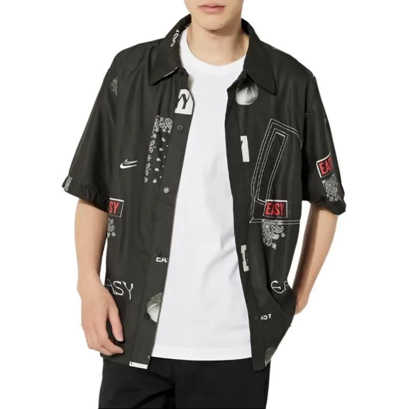 Nike Shirts Men Black-2