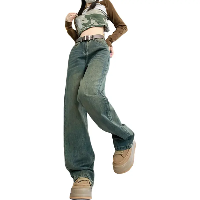 NHZN Jeans Women's Vintage Blue-3