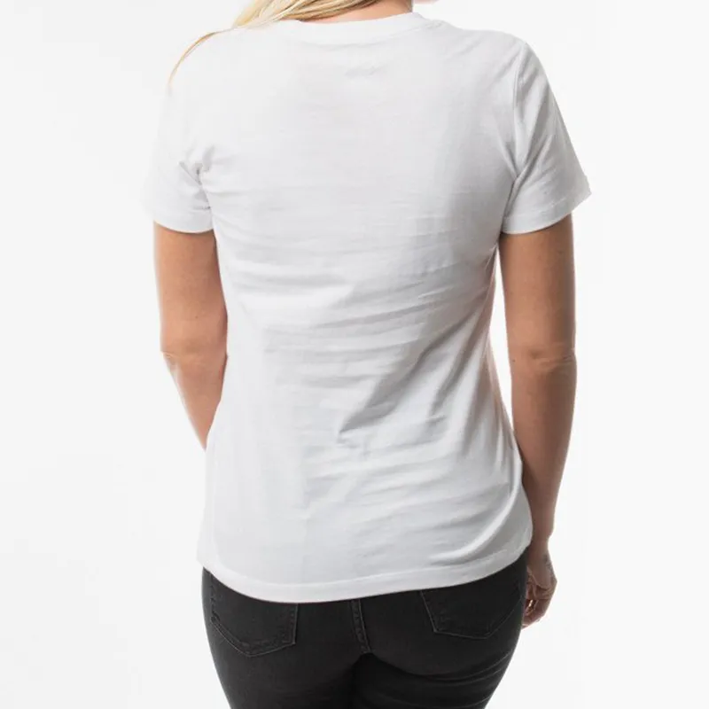 Converse Run Star Hike T Shirt Women's White-3