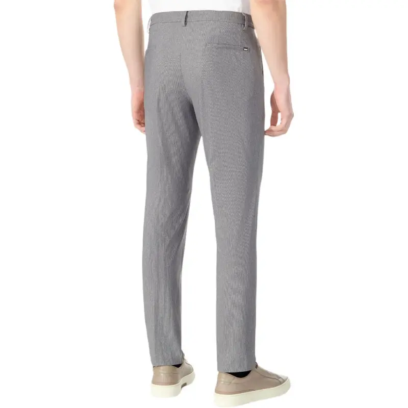 HUGO BOSS Check print Tailored Trousers-4