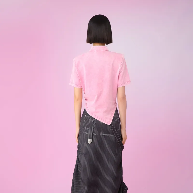 MUKZIN T-Shirts Women's Pink-2
