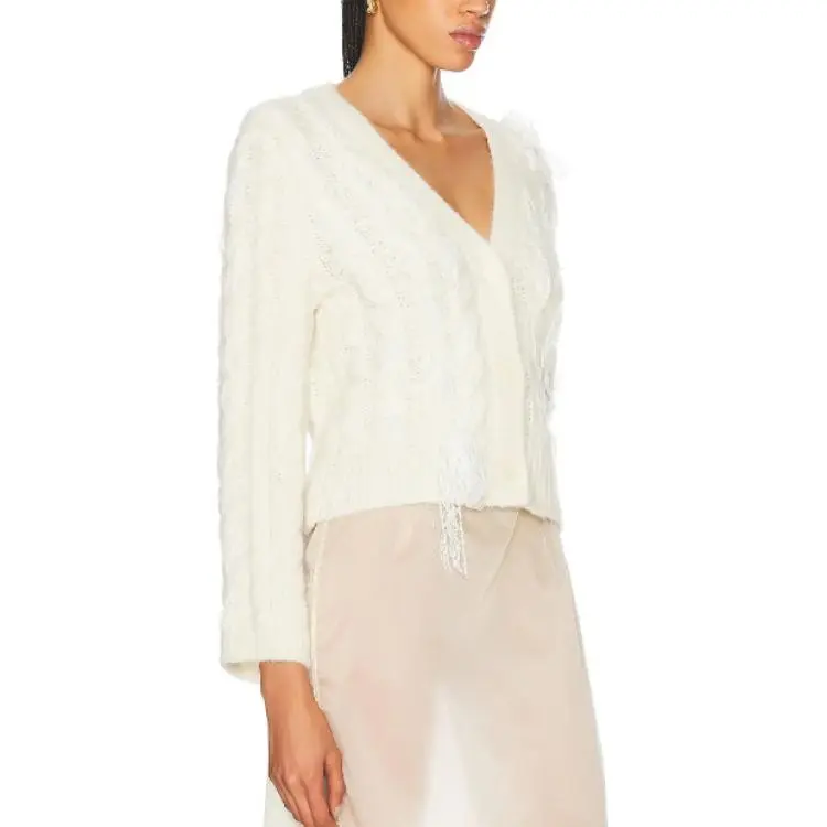 LOVESHACKFANCY Sweater Women's Ivory-2
