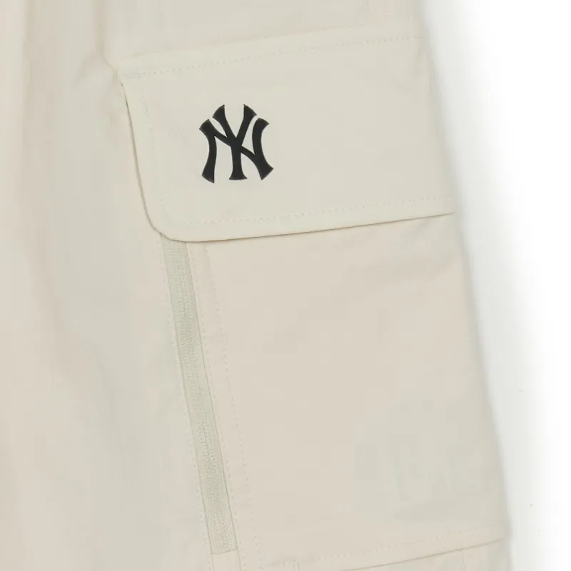 MLB GofcoreBasic New York Yankees Cargo Shorts Unisex Dark Cream-3