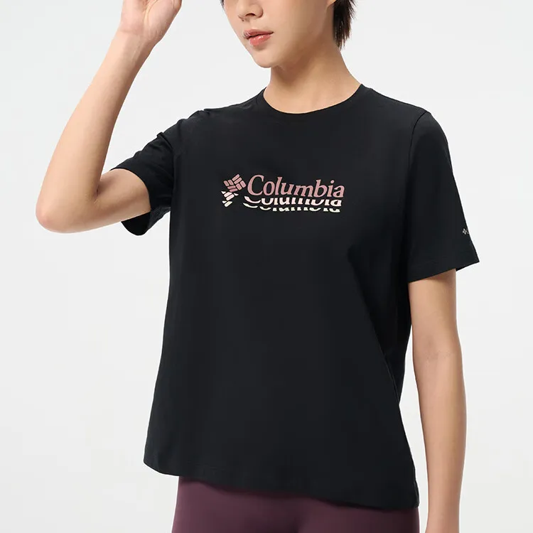 Columbia City Outdoor Collection Regular T-Shirt Women's Black-4