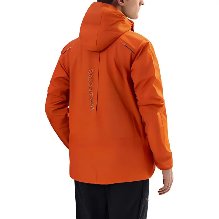SALOMON Bonatti Trail JKT Jackets Coats Men's Tomato Red-2