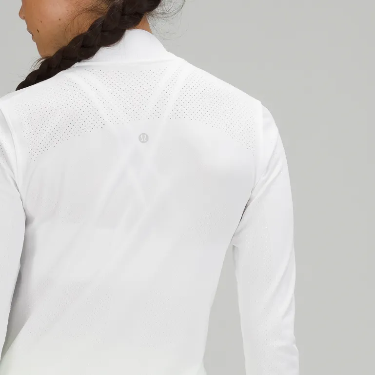 Lululemon Seamless Jackets Coats Women's Raw White-4