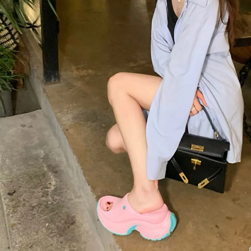 SMILEY Starfish Collection Slide Slippers Women's Starfish Pink-8